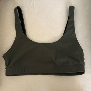 Vuori Women's Olive Green Sports Bra